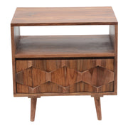 O2 Nightstand Natural by Moe's Home Collection