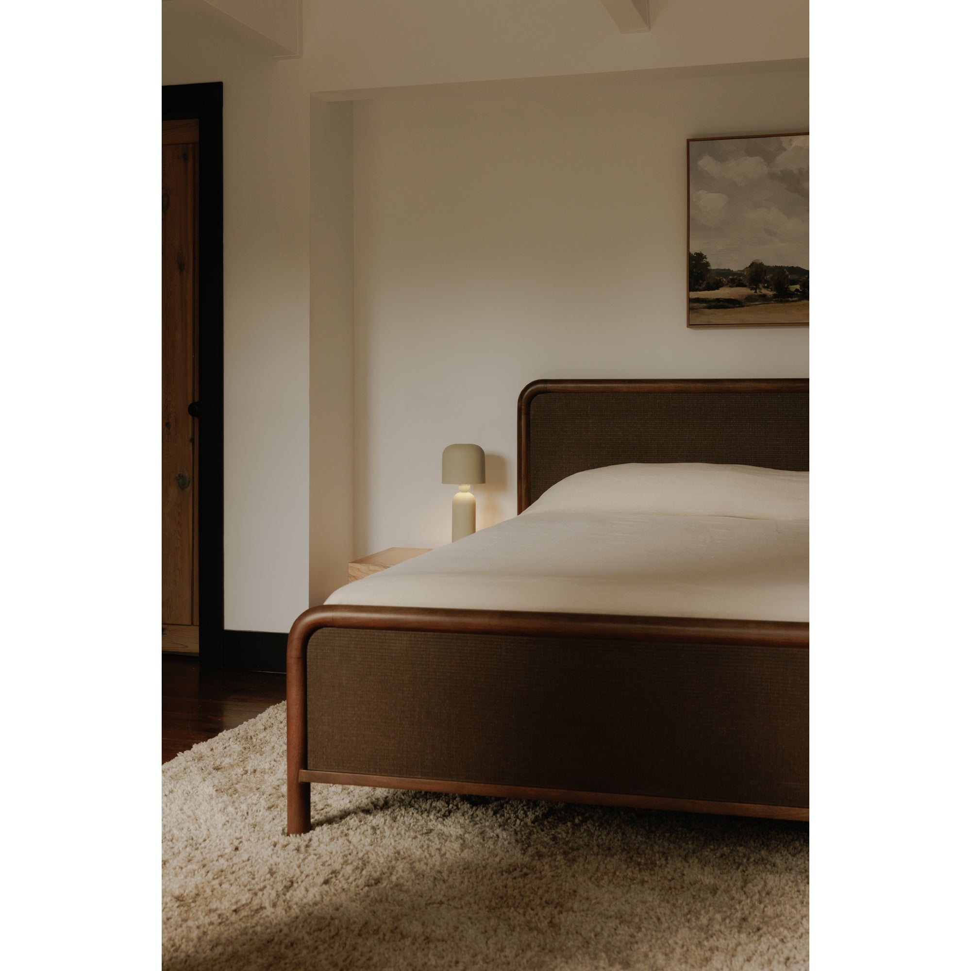 Rye Queen Bed Warm Brown by Moe's Home Collection - view 2