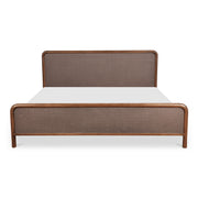 Rye Queen Bed Warm Brown by Moe's Home Collection