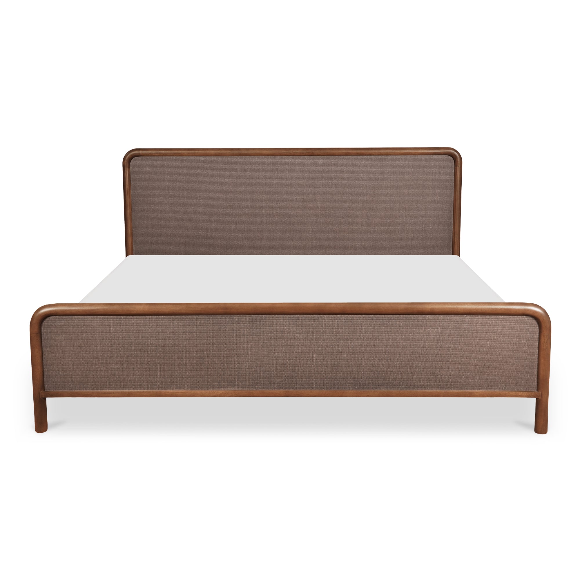 Rye Queen Bed Warm Brown by Moe's Home Collection