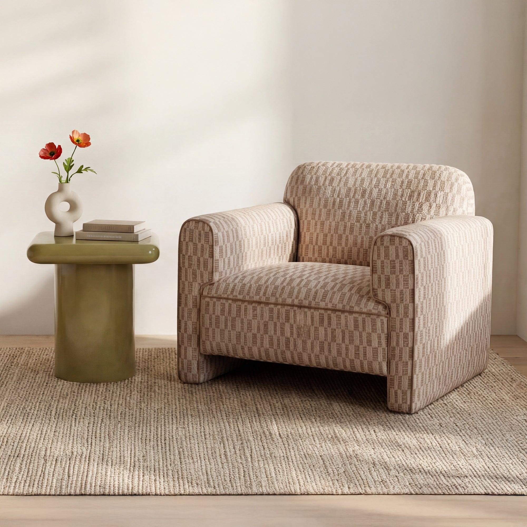 Daisy Side Table Green by Moe's Home Collection - view 3