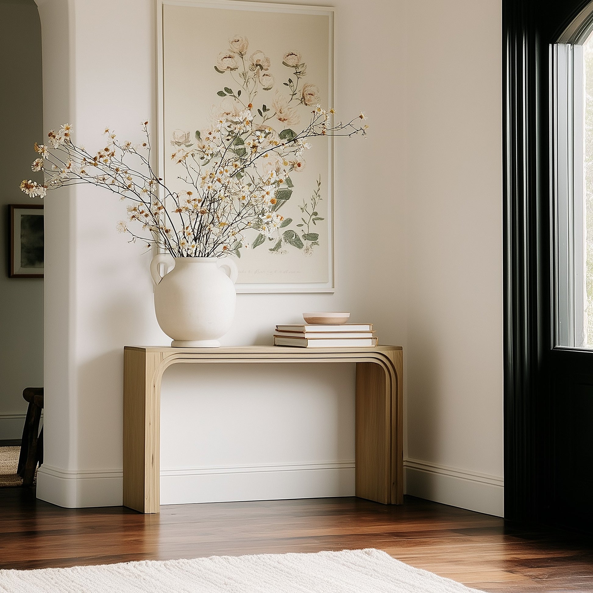 Berkley Console Table Natural by Moe's Home Collection - view 2