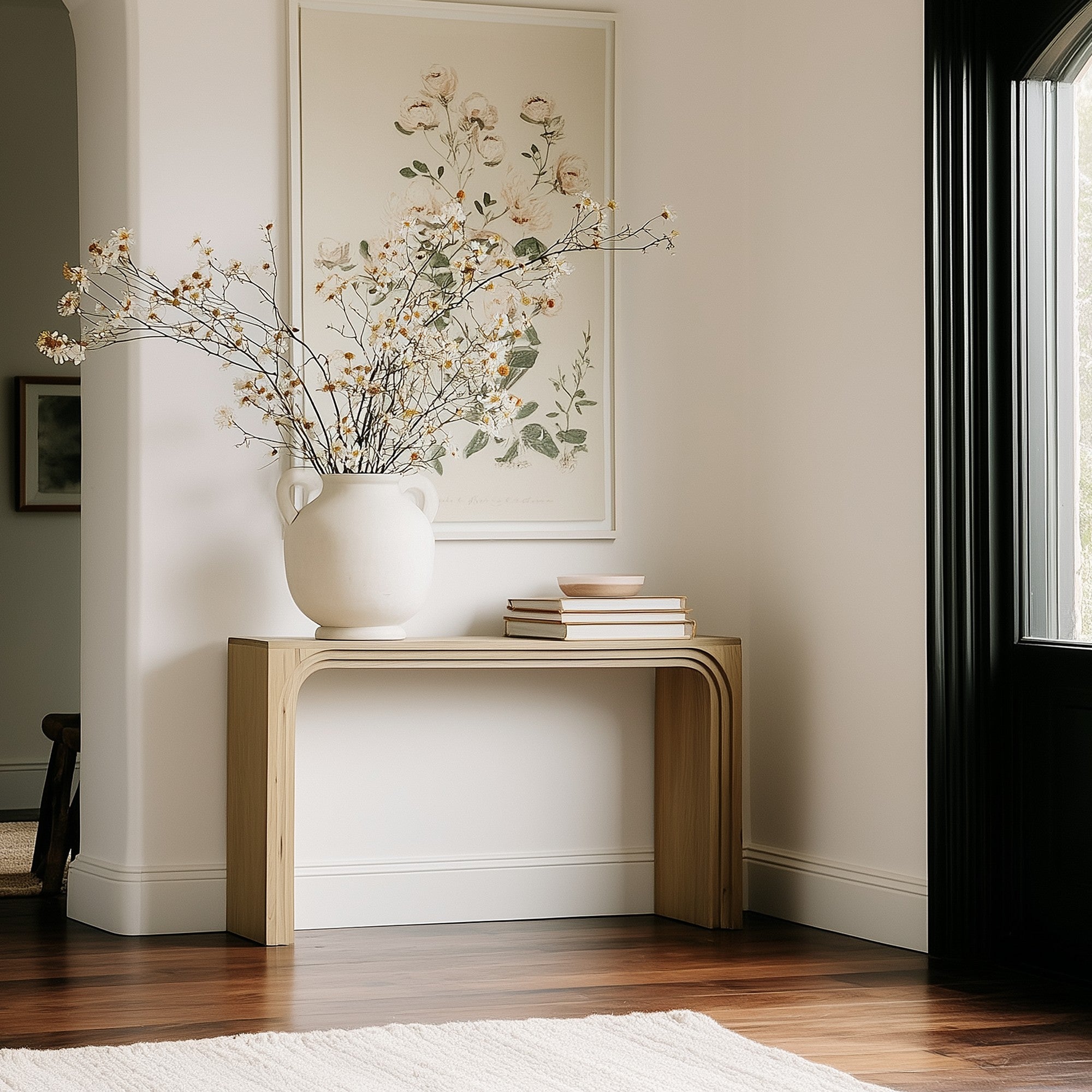 Berkley Console Table Natural by Moe's Home Collection - view 2