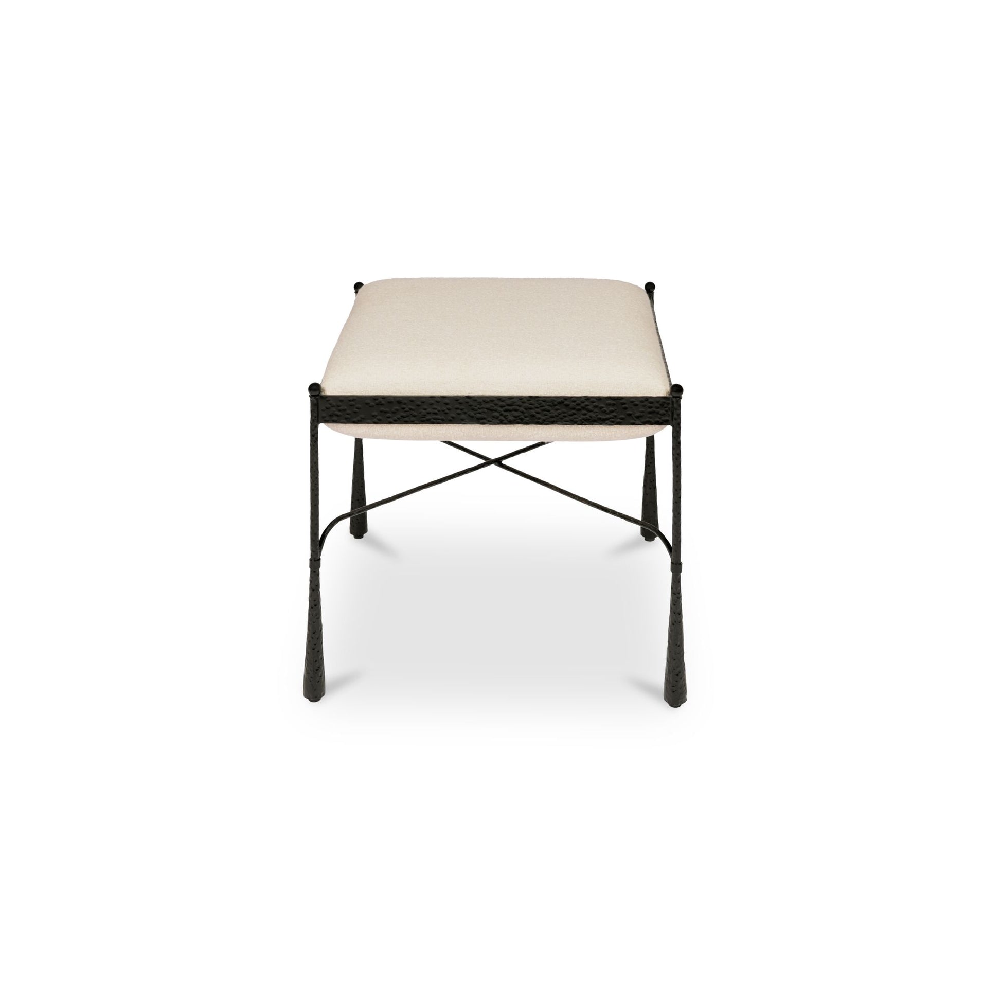 Agne Stool Cream by Moe's Home Collection