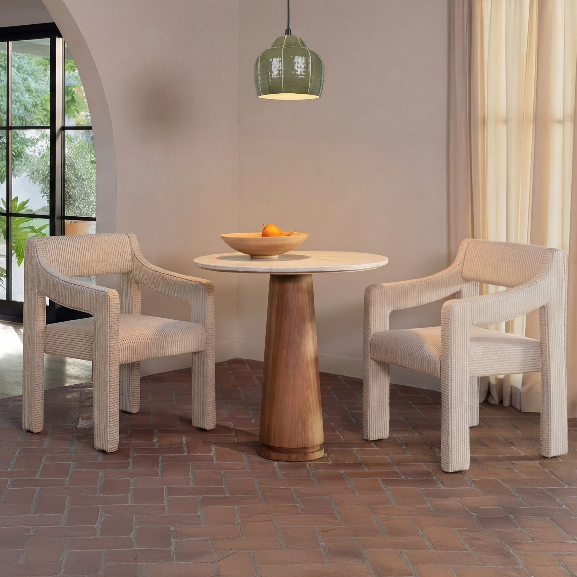 Vida Pendant Lamp Green by Moe's Home Collection - view 2