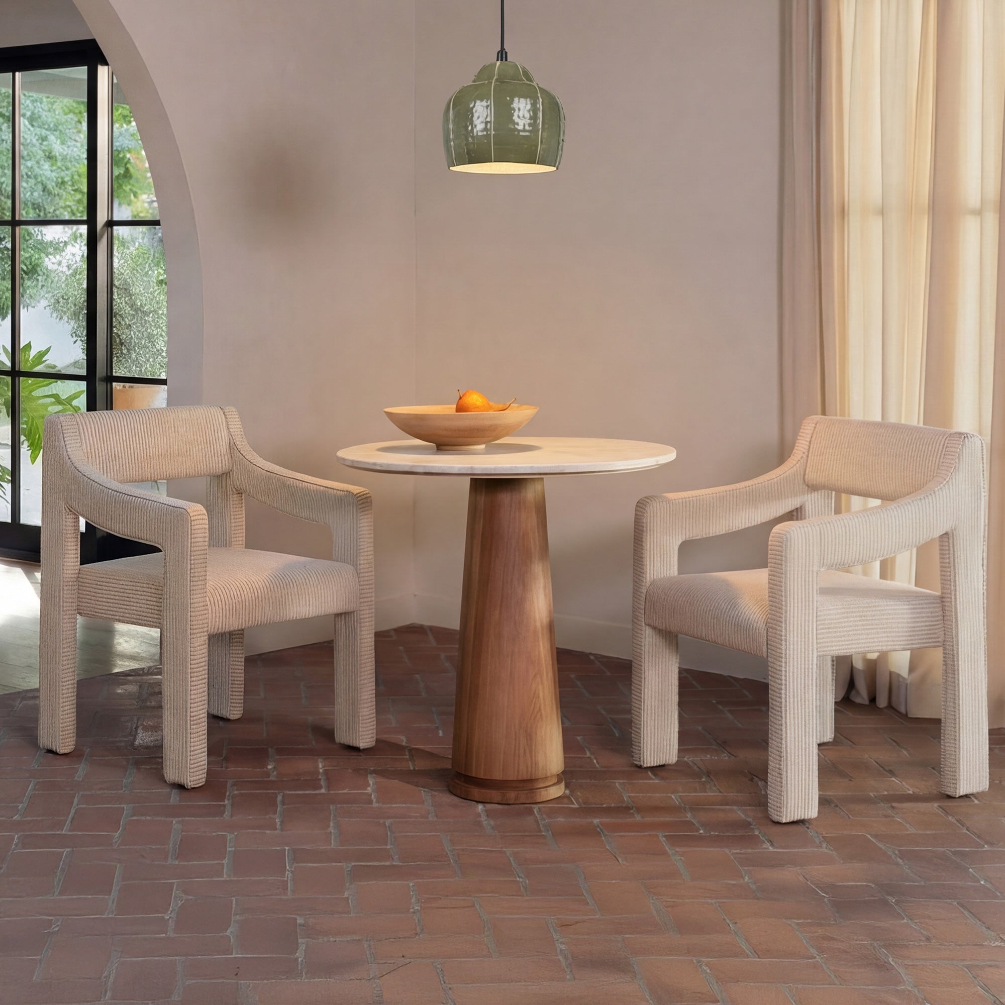 Vida Pendant Lamp Green by Moe's Home Collection - view 2