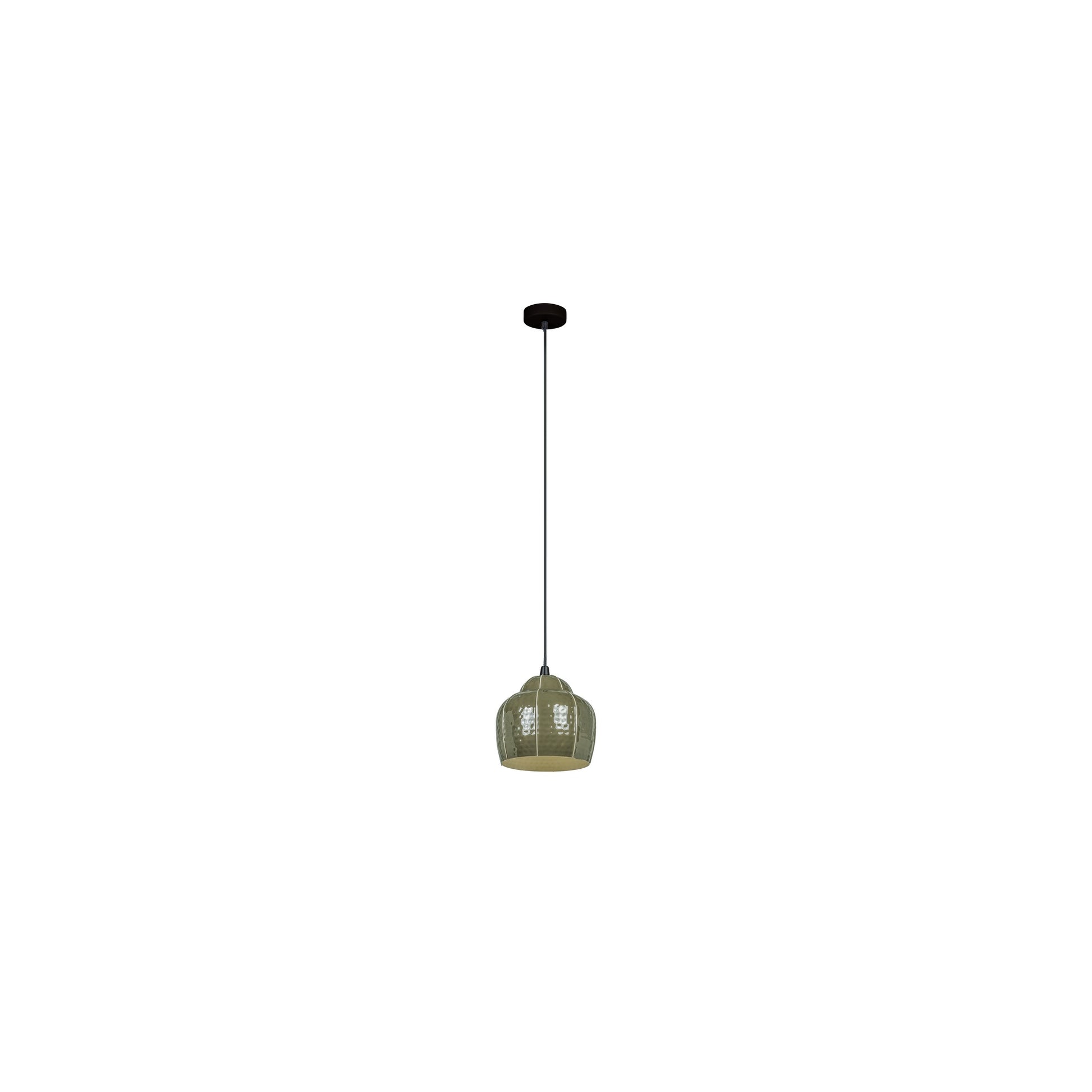 Vida Pendant Lamp Green by Moe's Home Collection