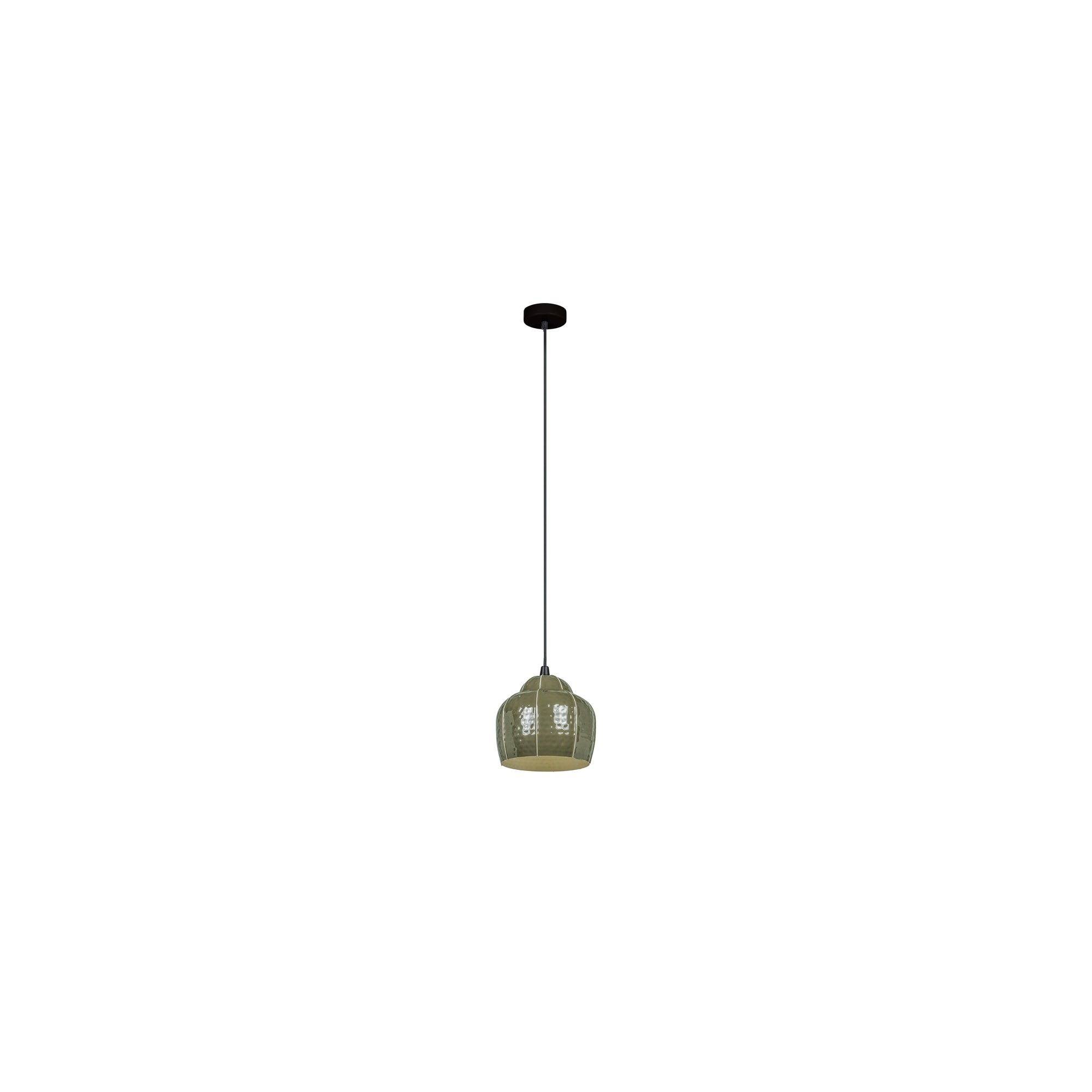 Vida Pendant Lamp Green by Moe's Home Collection