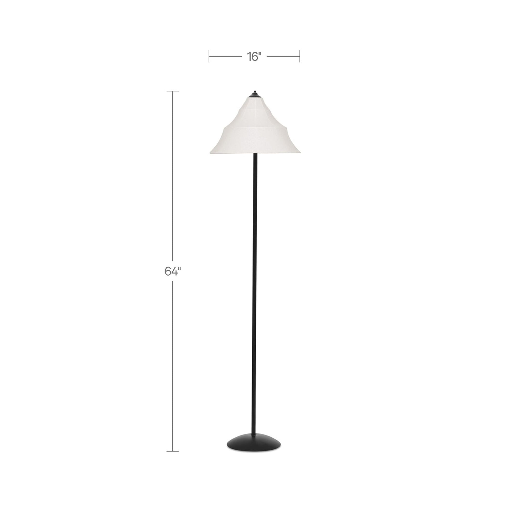 Corrina Floor  Lamp White by Moe's Home Collection - view 3