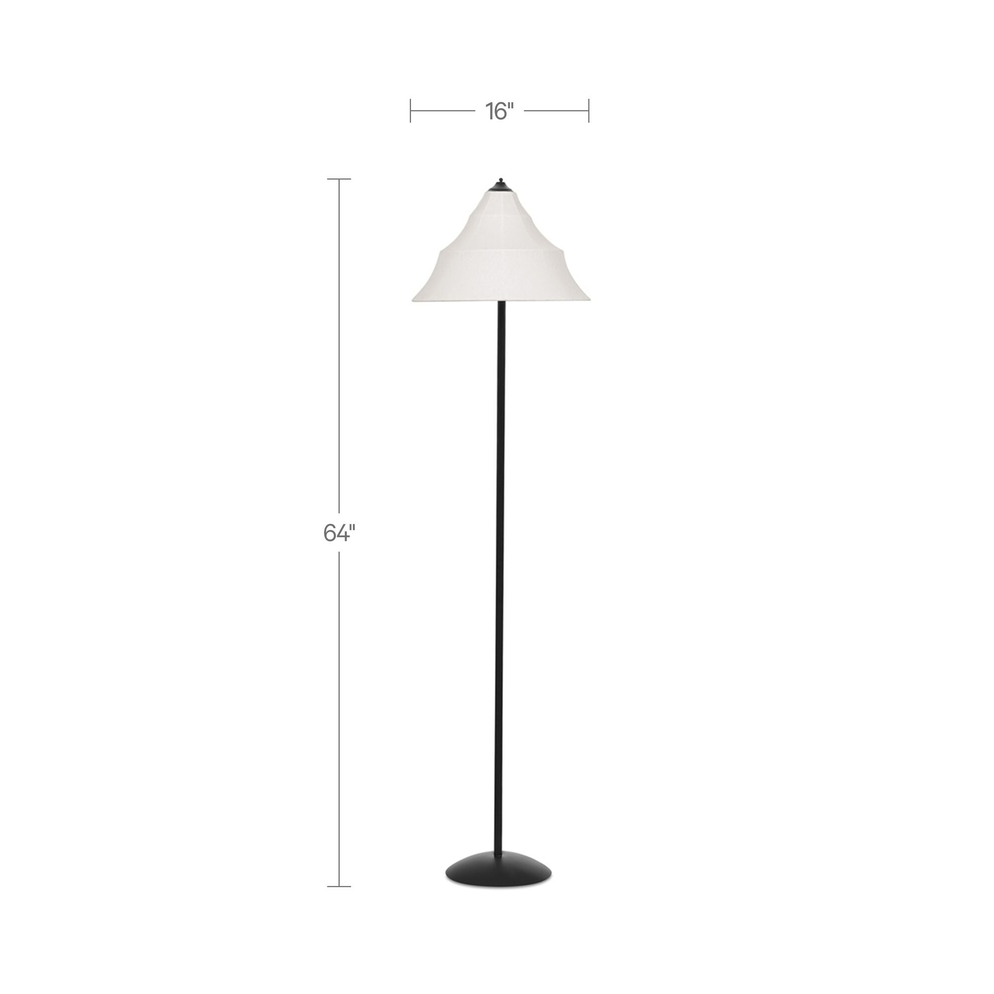 Corrina Floor  Lamp White by Moe's Home Collection - view 3