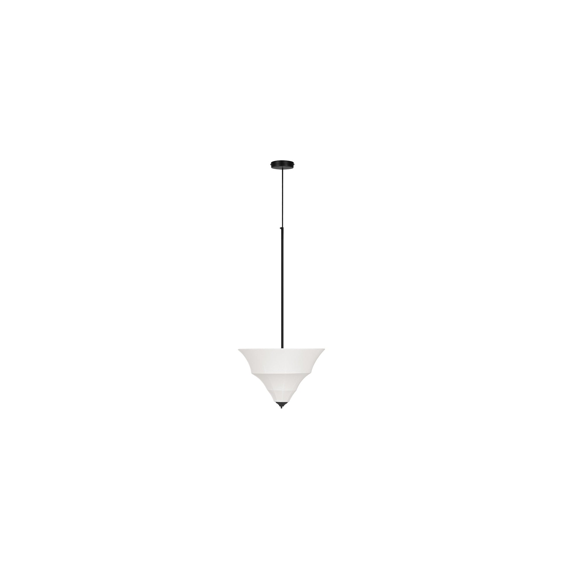 Corrina Pendant Lamp Small White by Moe's Home Collection