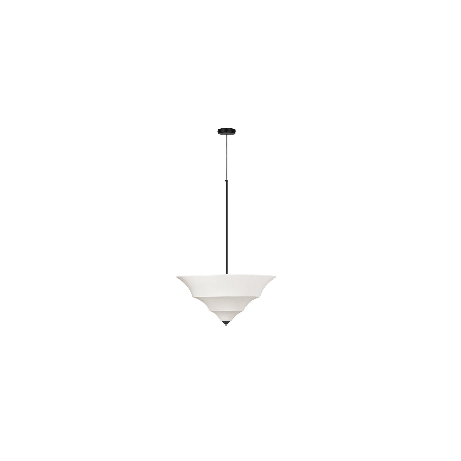 Corrina Pendant Lamp Large White by Moe's Home Collection