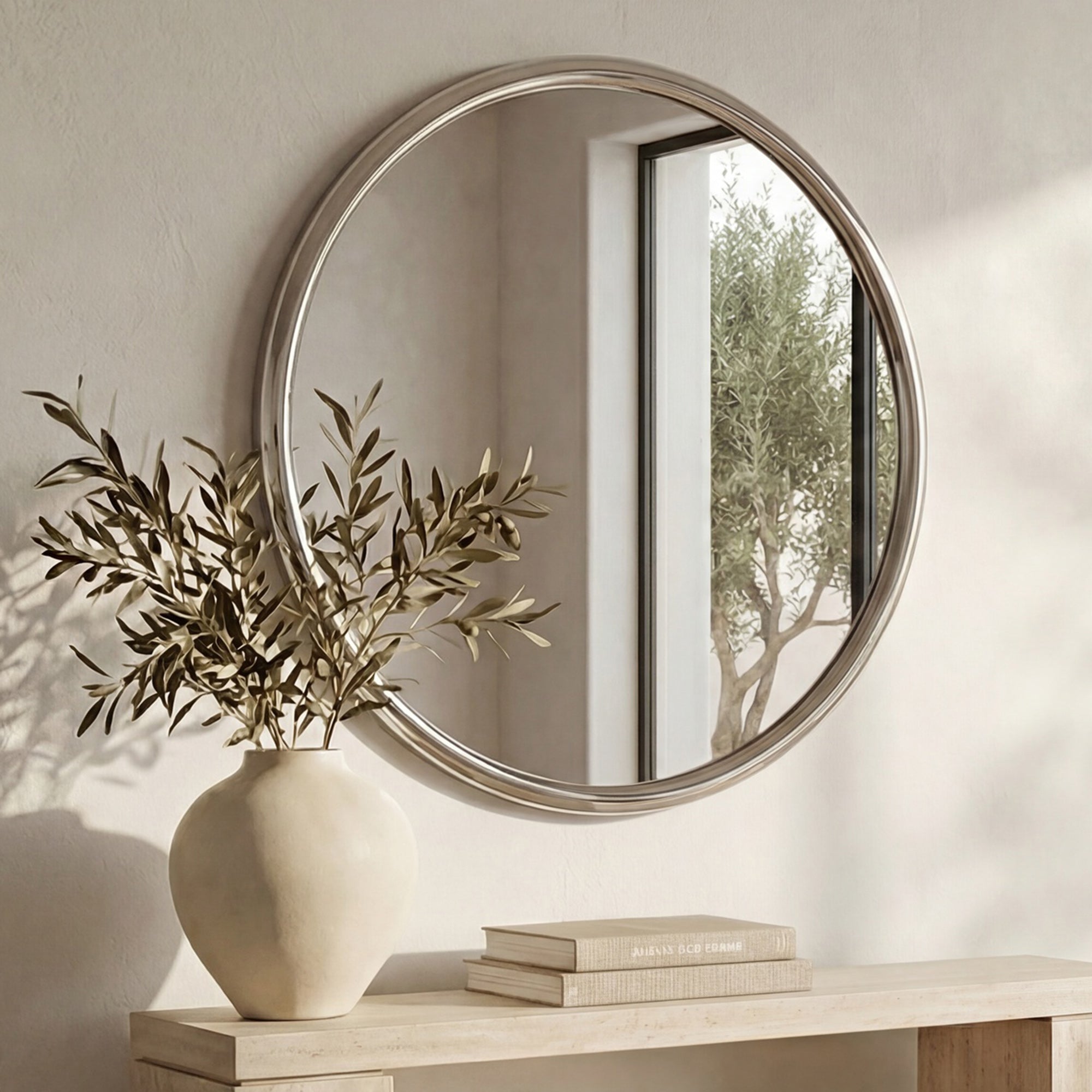 Lars Mirror Chrome by Moe's Home Collection - view 2
