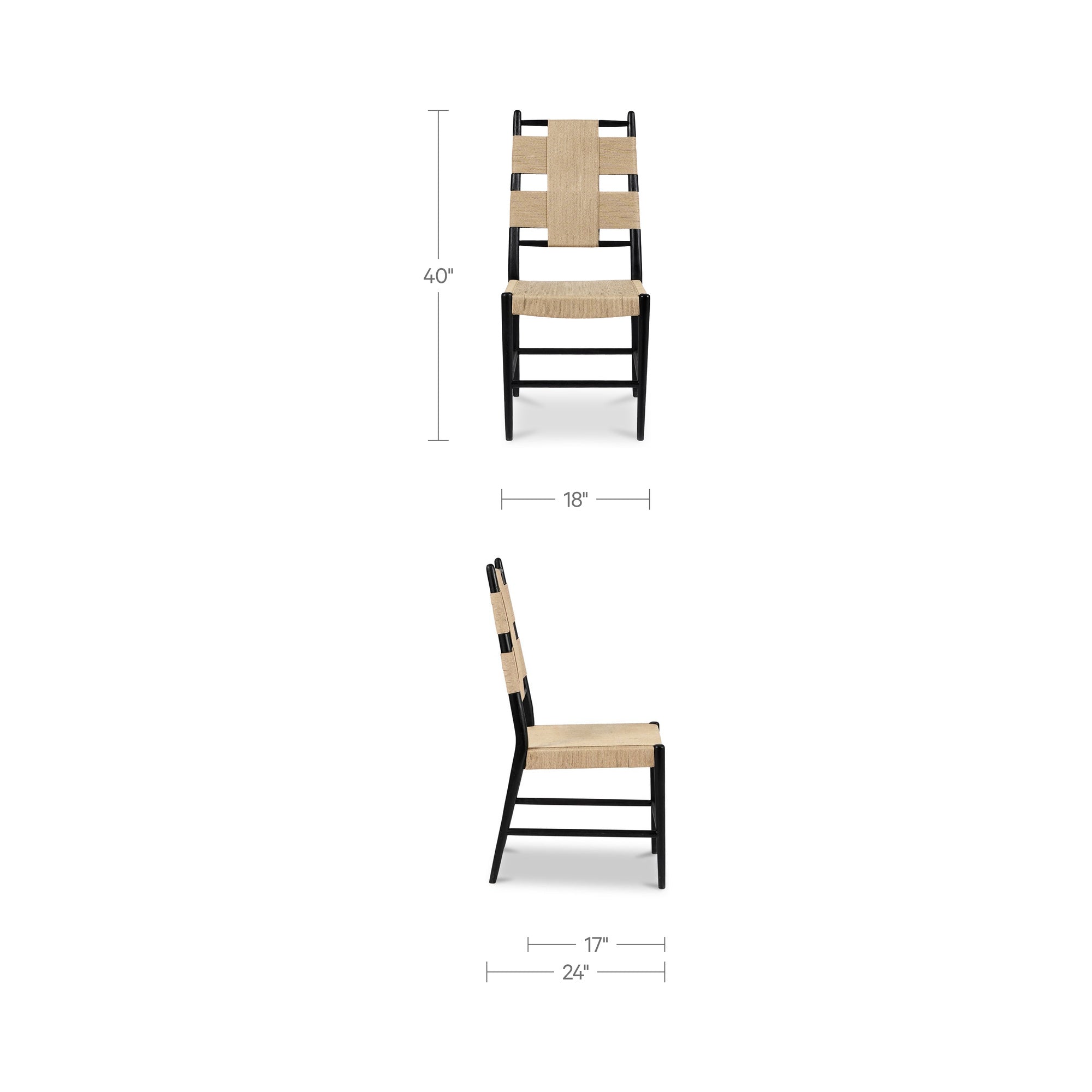 Laurel Dining Chair-Set Of Two by Moe's Home Collection - view 3
