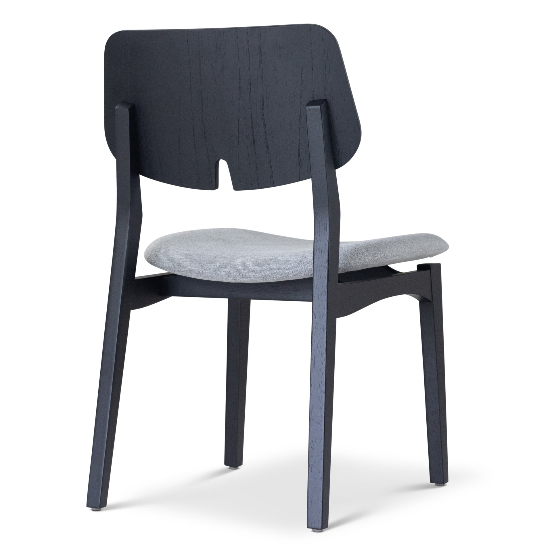 Beth Essence Grey & Ebano Side Chair by Urbia