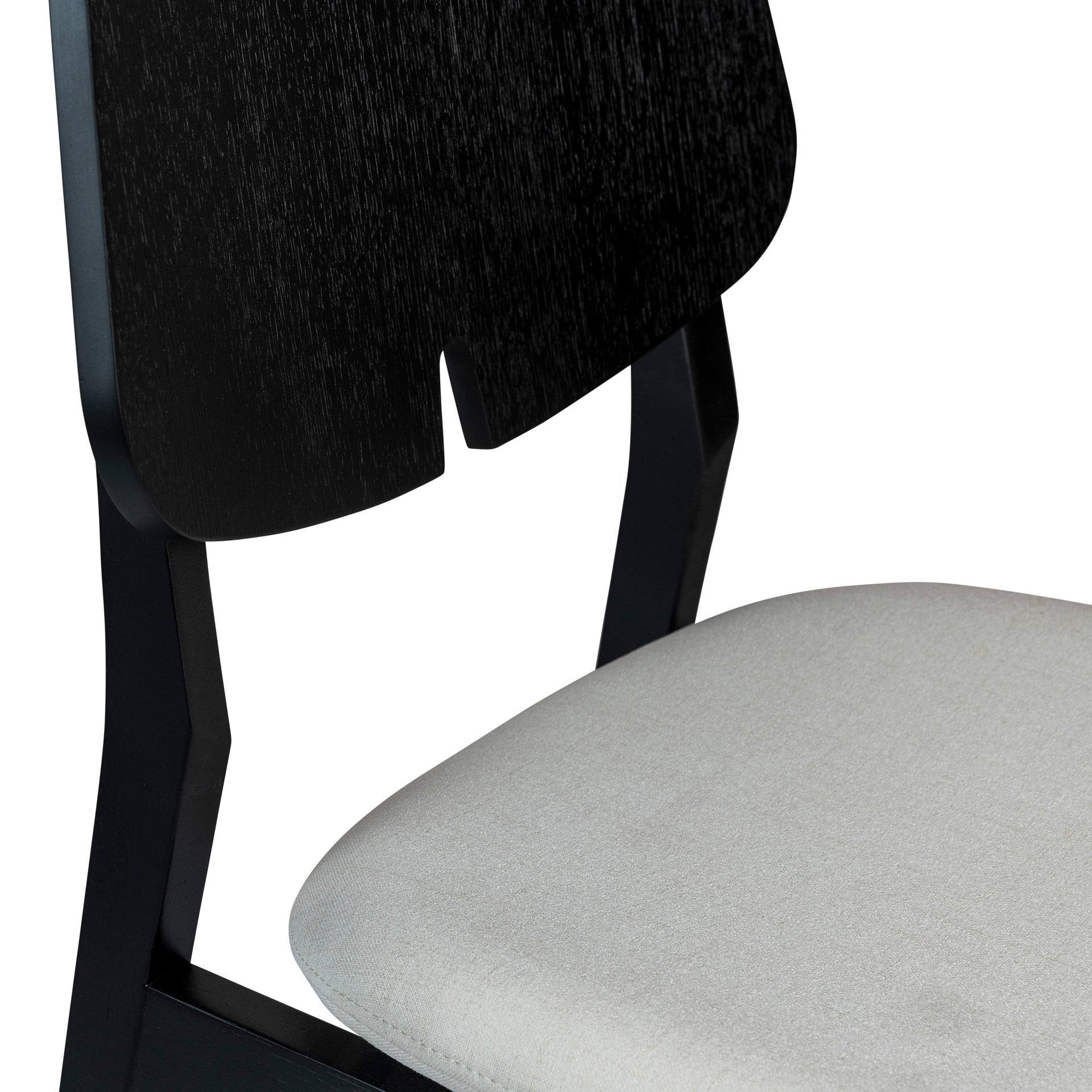 Beth Medley Ivory & Nogal Side Chair by Urbia