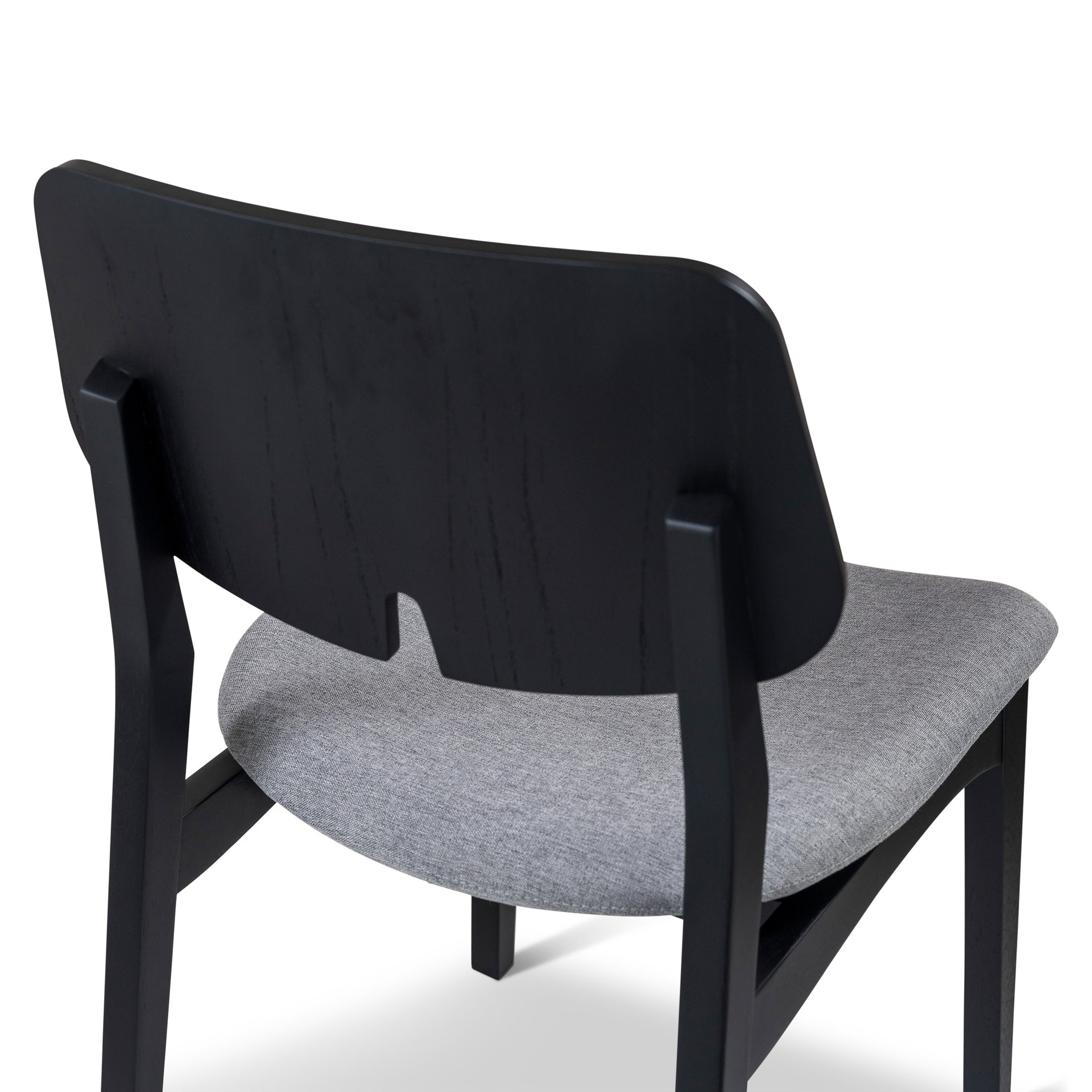 Beth Essence Grey & Ebano Side Chair by Urbia