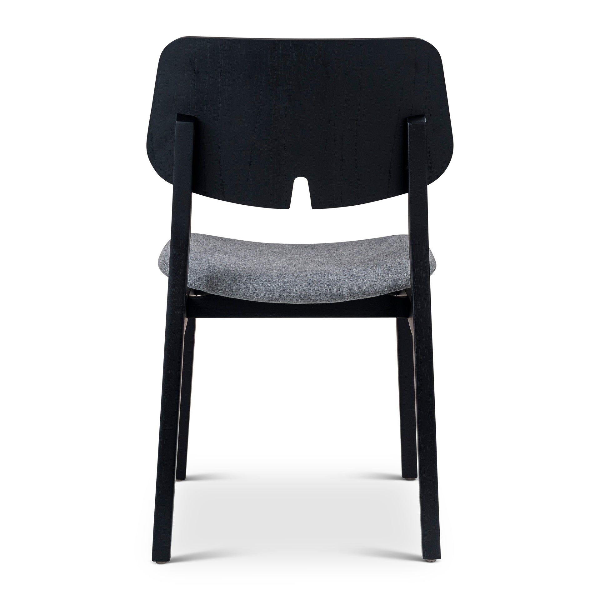Beth Essence Grey & Ebano Side Chair by Urbia