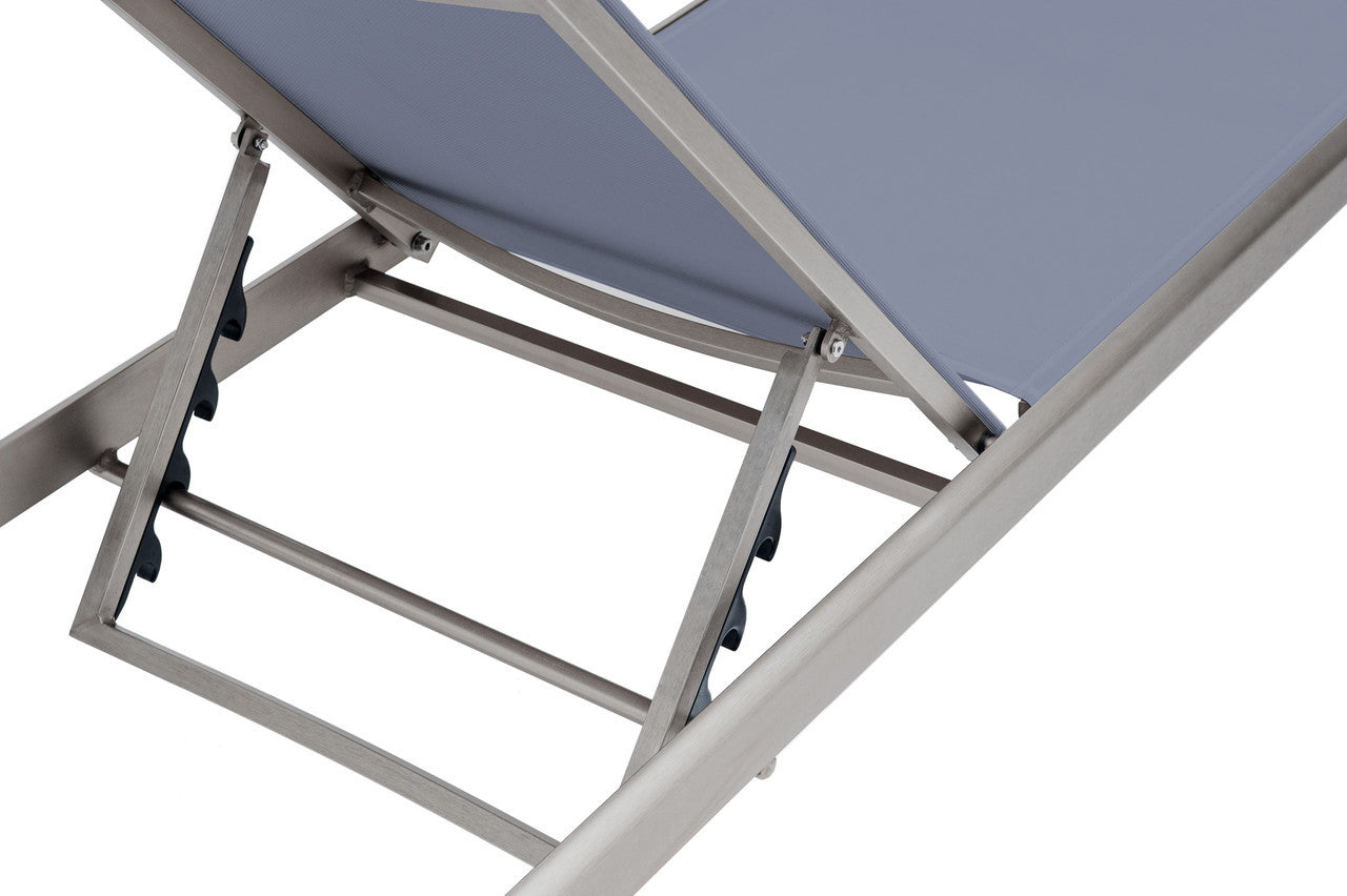 Blue M200 Outdoor Chaise Lounger