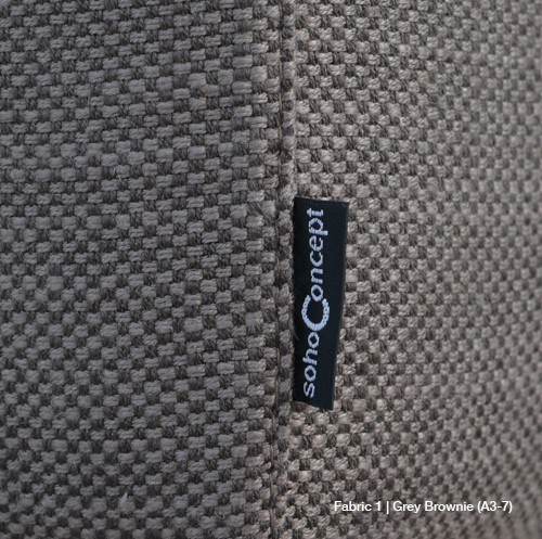 Soho Concept Simena Sectional Sofa GREY BROWNIE