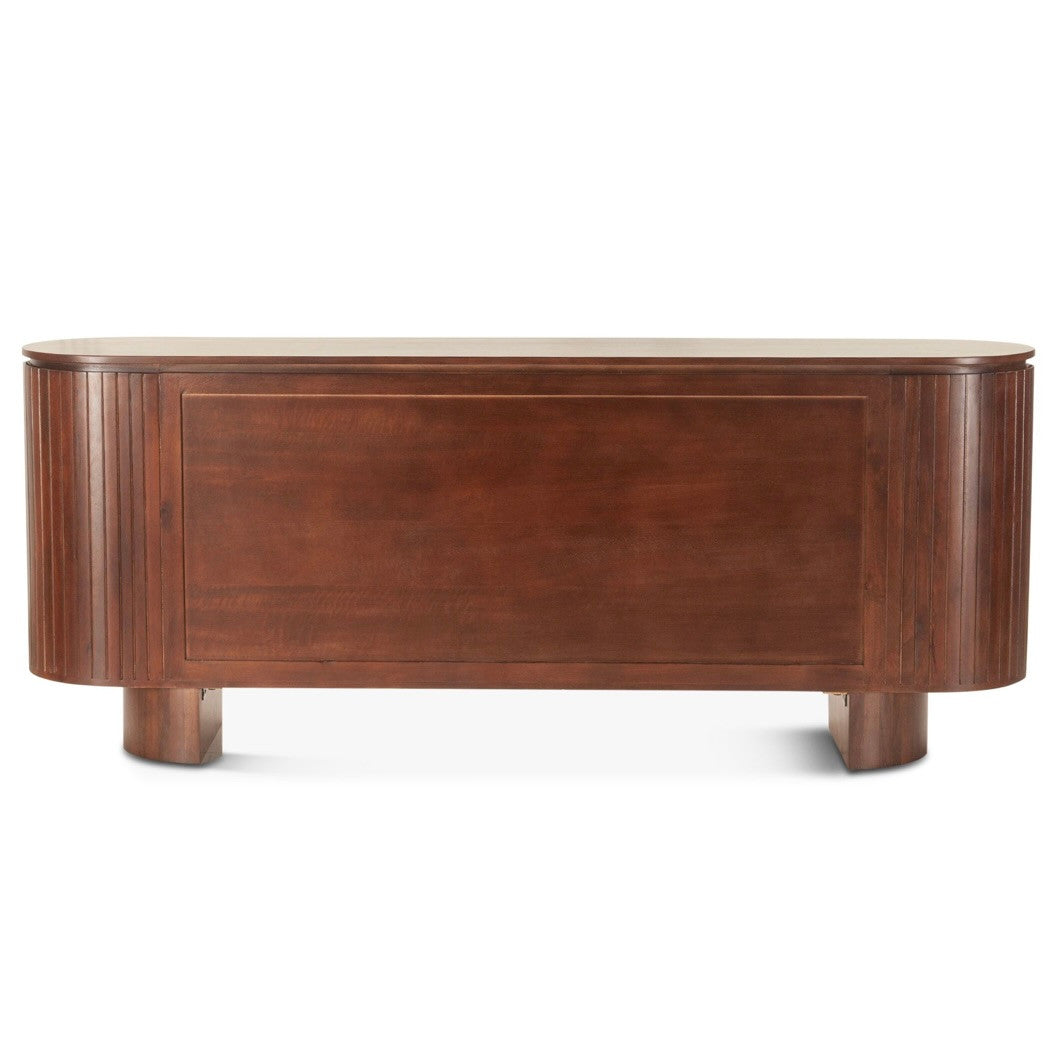 Athena Sideboard Aged Mahogany 79"