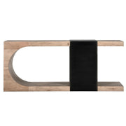 Danica 72" Reclaimed Wood and Iron Console Table