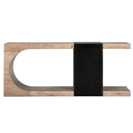 Danica 72" Reclaimed Wood and Iron Console Table