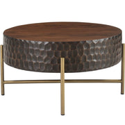 Anna Modern Solid Wood Coffee Table 34"