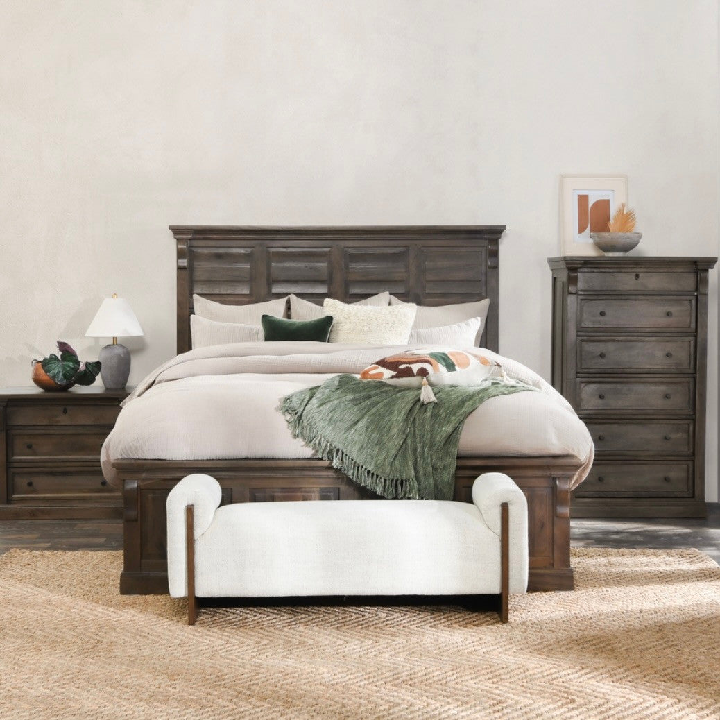 Adelaide California King Mango Wood Platform Bed