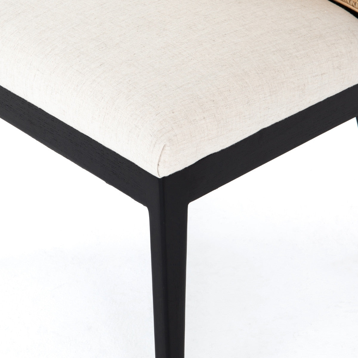 100054-005,ANTONIA CANE ARMLESS DINING CHAIR