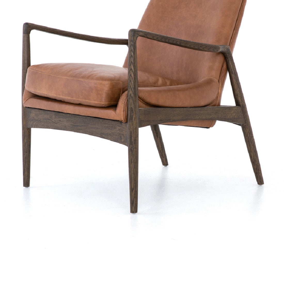 CASH-83J-253,BRADEN LEATHER CHAIR,Brandy