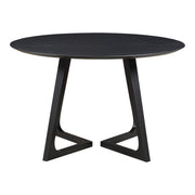 Godenza Round Dining Table Black by Moe's Home Collection