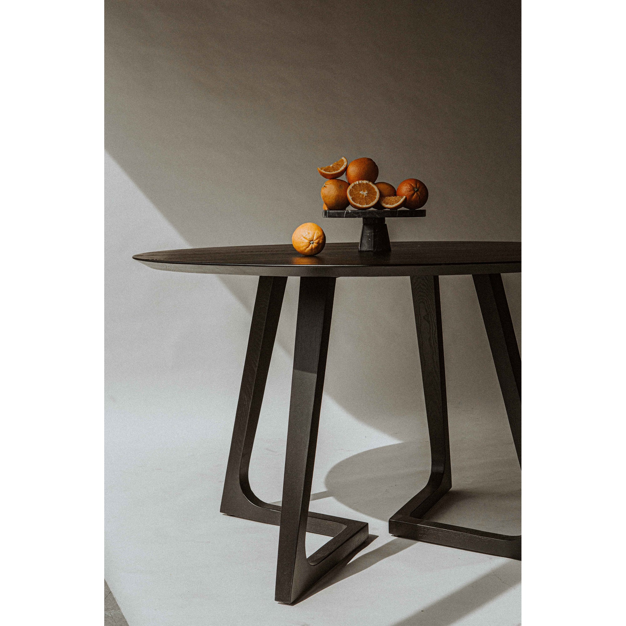 Godenza Round Dining Table Black by Moe's Home Collection - view 2