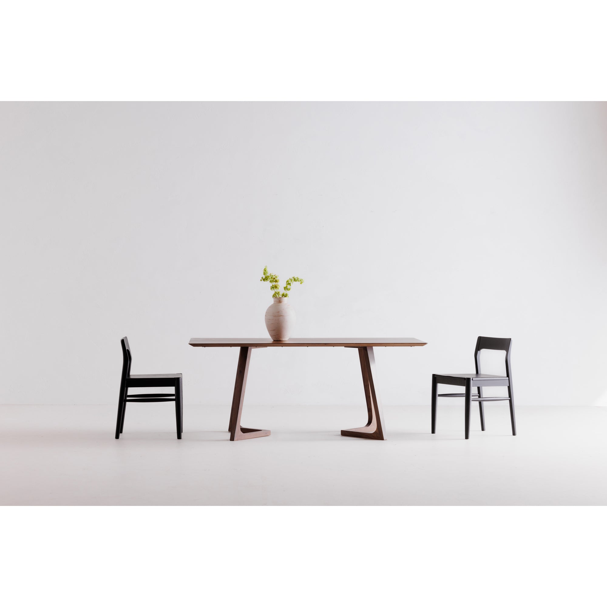 Godenza Rectangular Dining Table Walnut by Moe's Home Collection - view 5