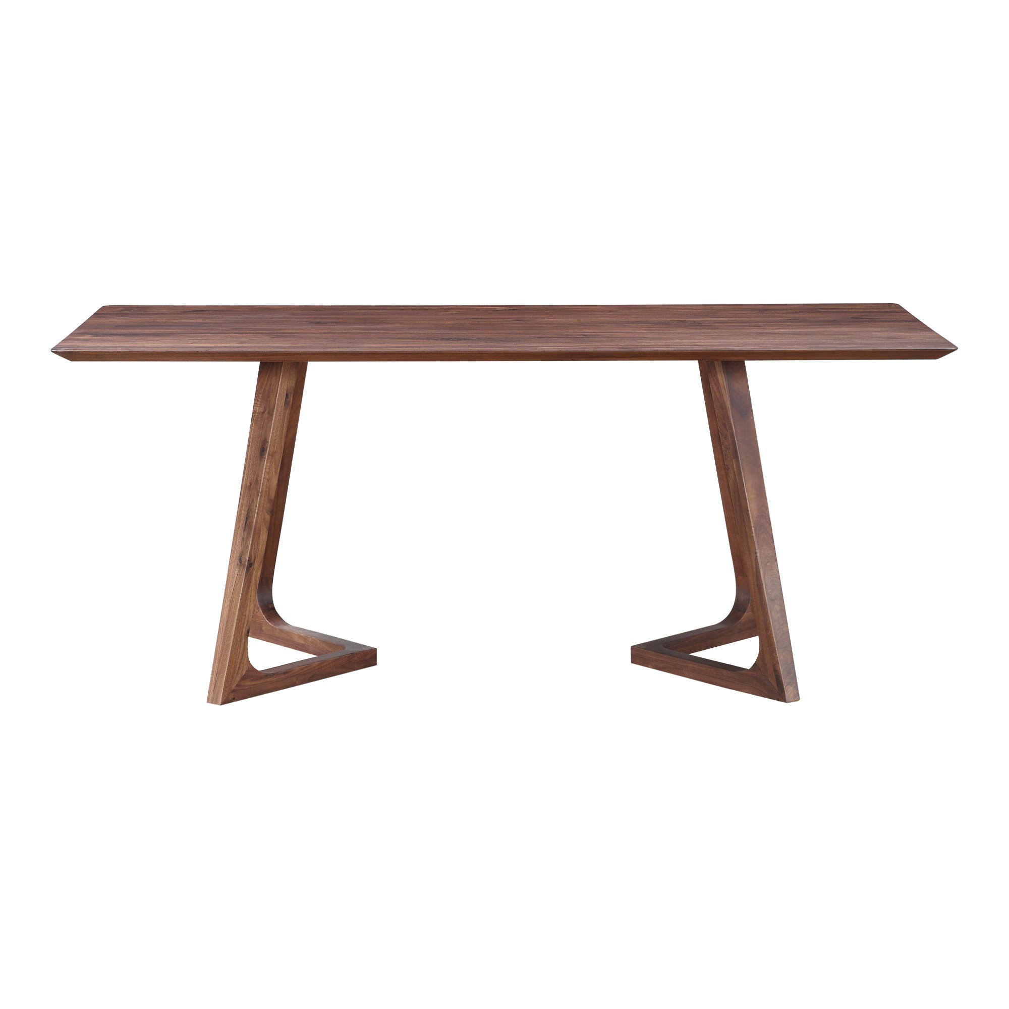 Godenza Rectangular Dining Table Walnut by Moe's Home Collection