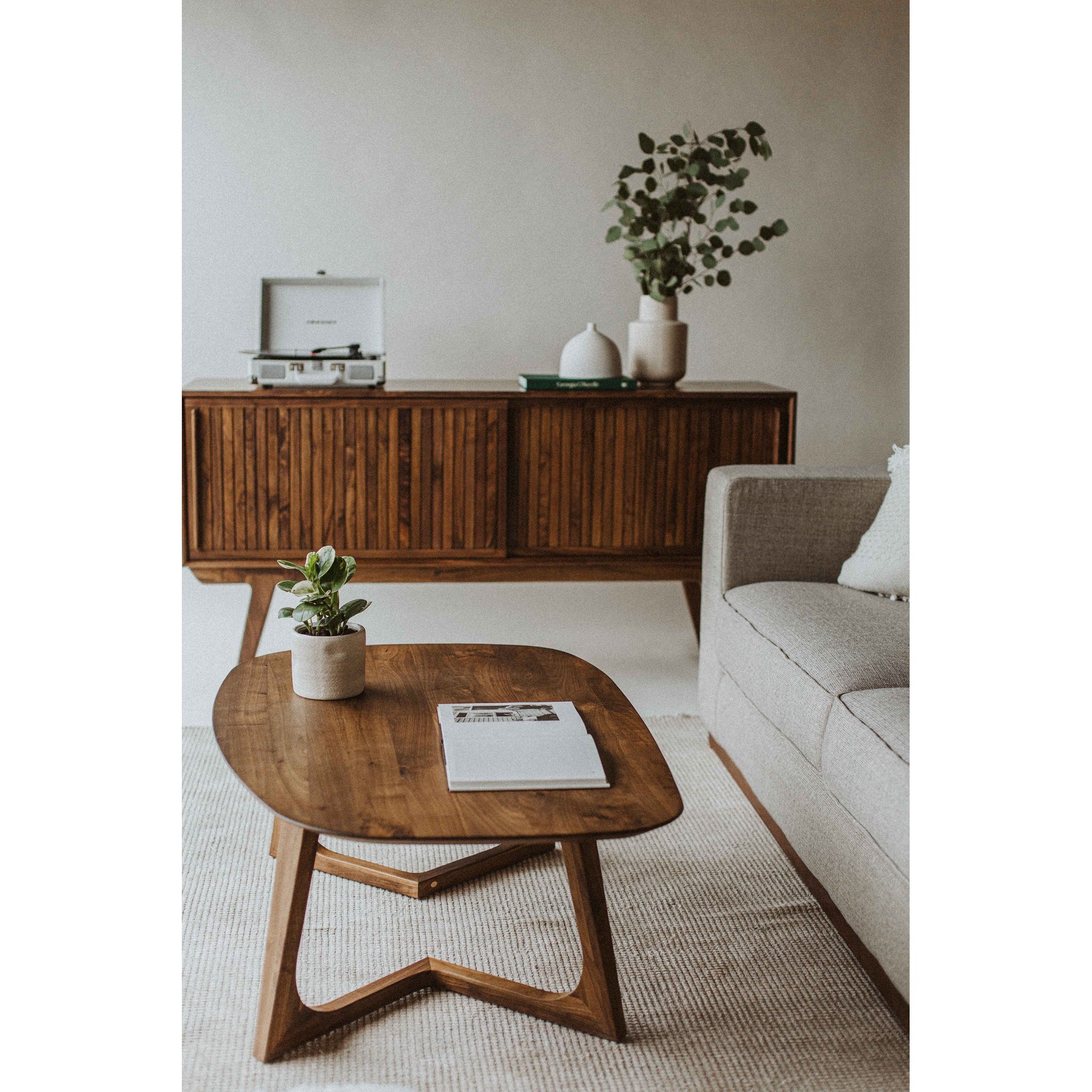 Godenza Small Coffee Table Brown by Moe's Home Collection - view 4