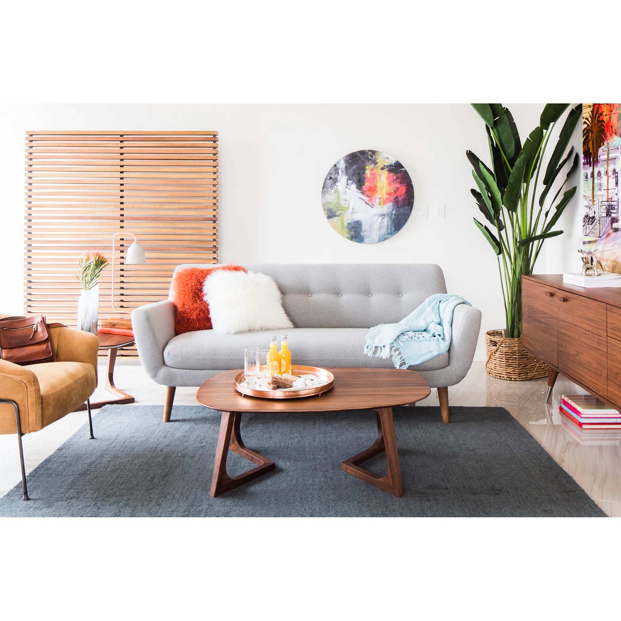 Godenza Small Coffee Table Brown by Moe's Home Collection - view 6