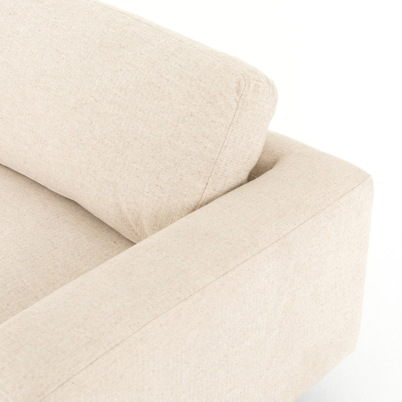 MILLER SOFA-80" Distressed Black, Osaka Blanco