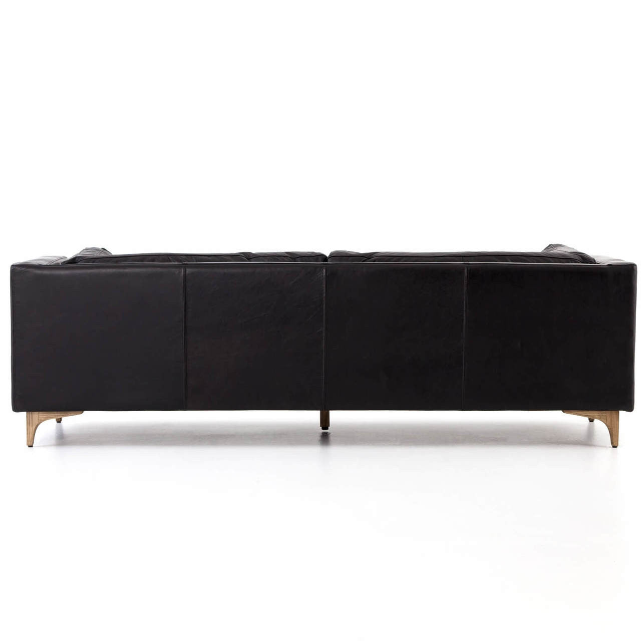 CCAR-62-396,BECKWITH 94" SOFA-RIDER BLACK/WEATHERED OAK