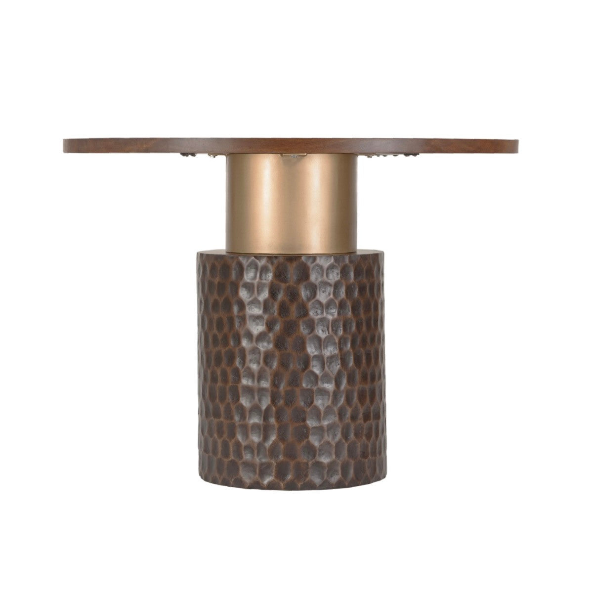 Anna Modern Solid Wood Round Pedestal Gathering Table 48"