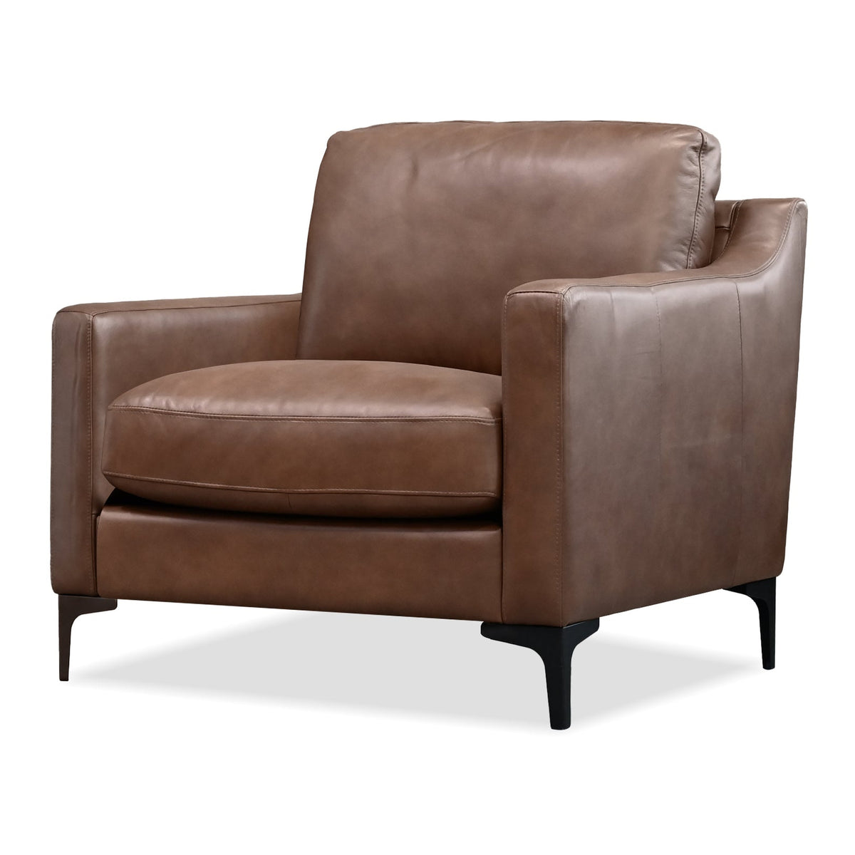 Cuff Armchair Chocolate Brown by Mobital - image 2