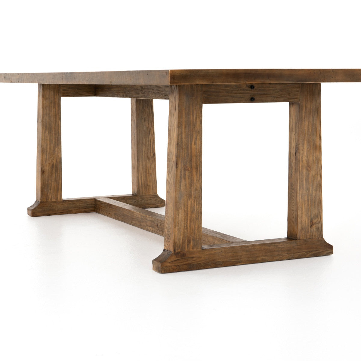 Otto Campaign Reclaimed Wood Dining Table 87"