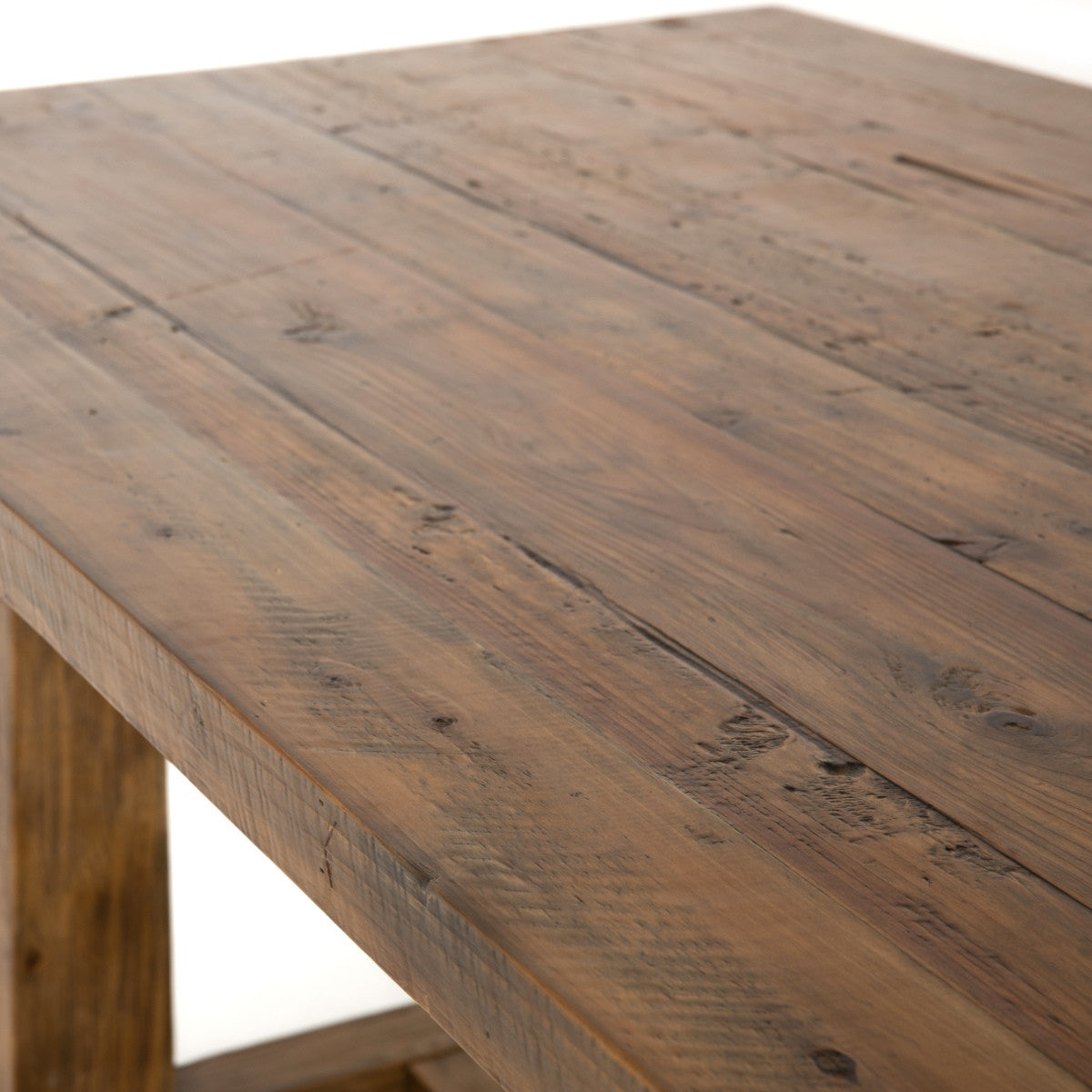 Otto Campaign Reclaimed Wood Dining Table 87"