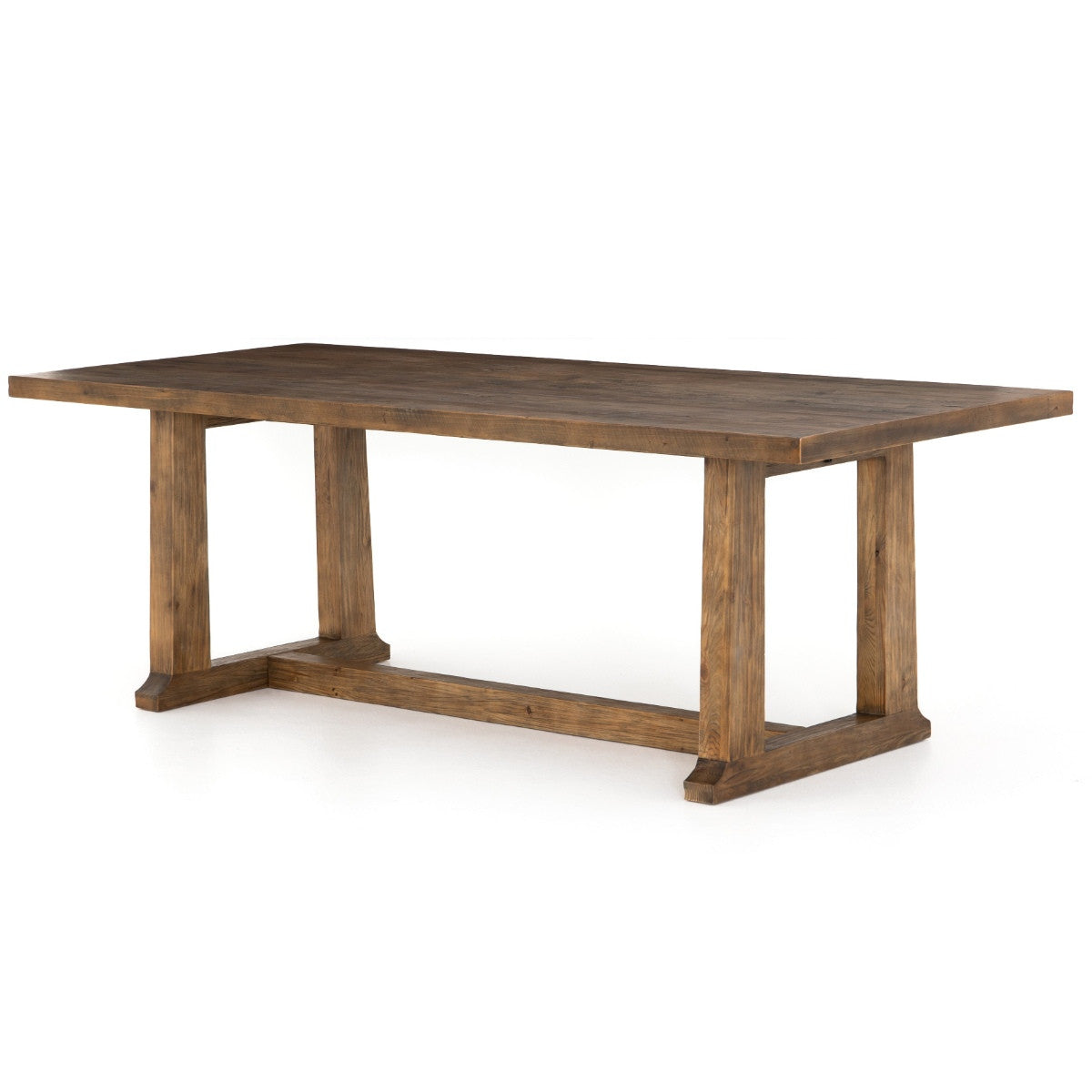 Otto Campaign Reclaimed Wood Dining Table 87"