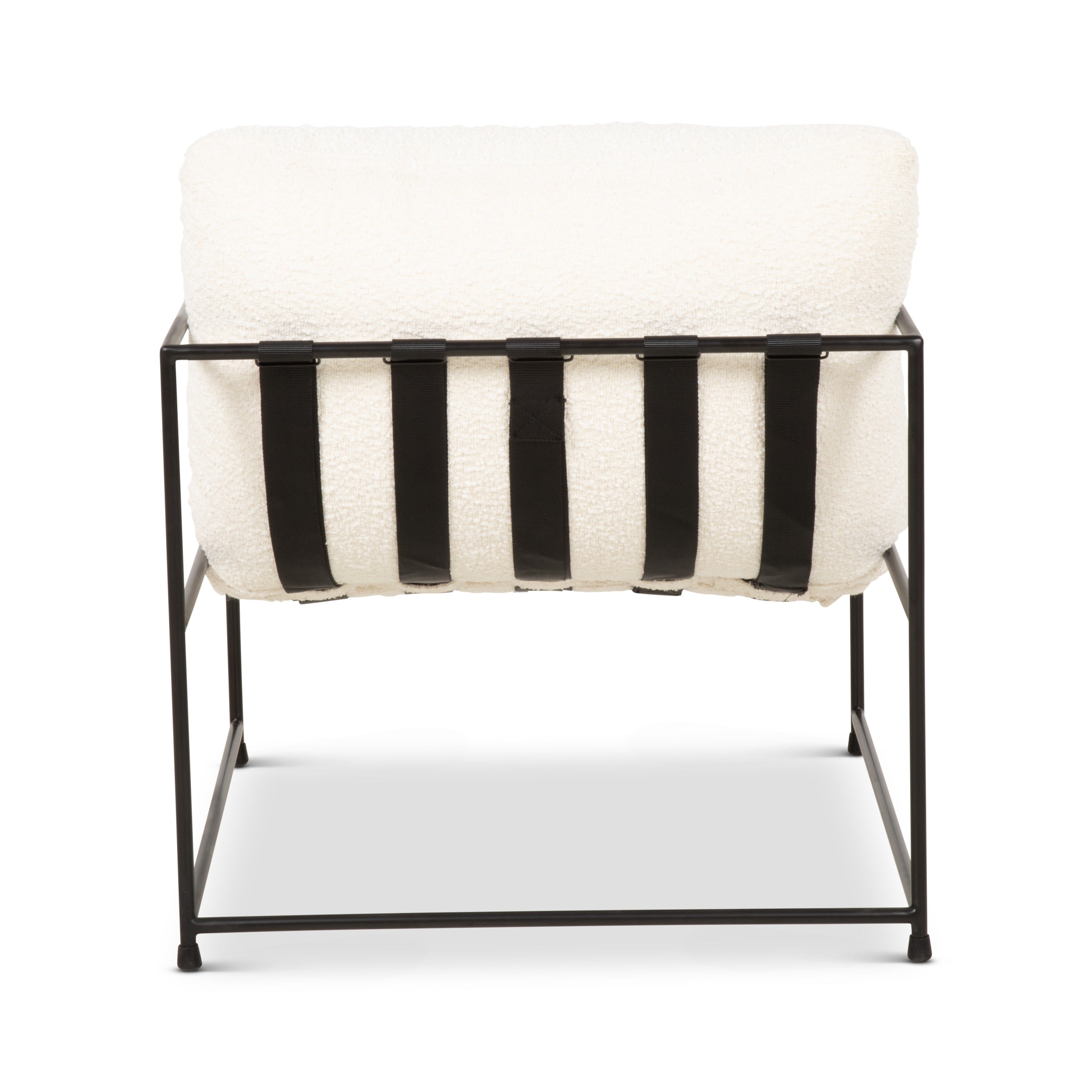 Trent Accent Chair White Boucle by Urbia - product detail 5