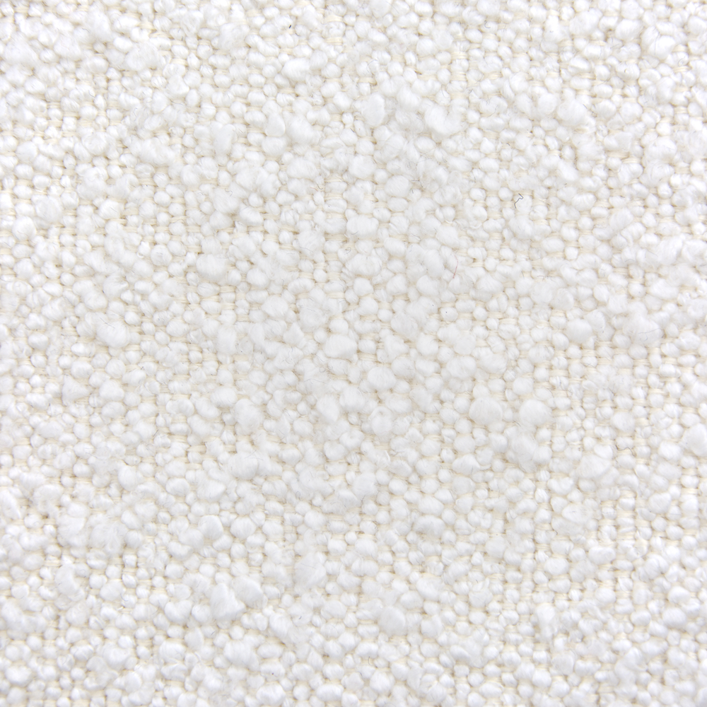 Trent Accent Chair White Boucle by Urbia - material and color swatch