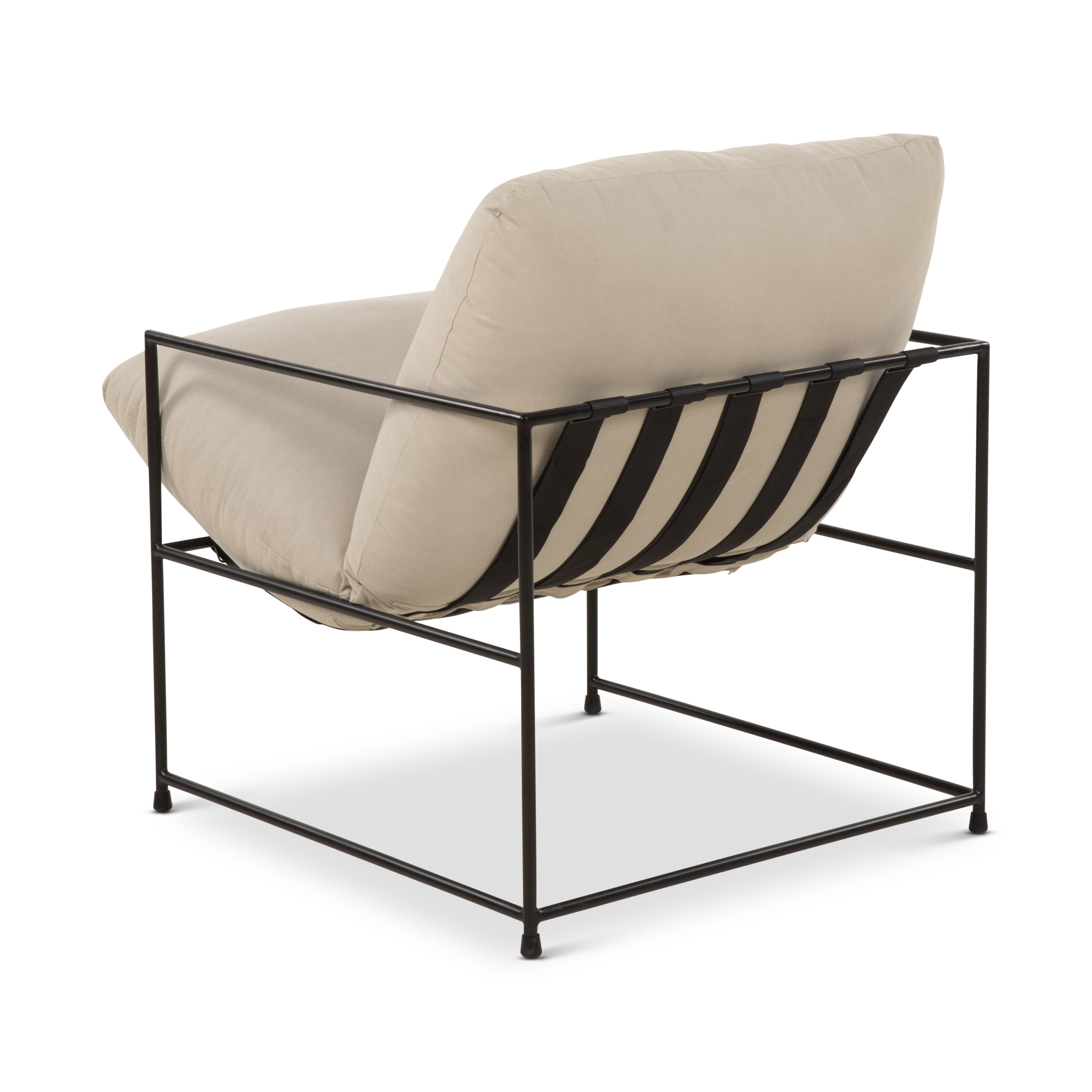 Trent Accent Chair Washed Sand by Urbia - product detail 4