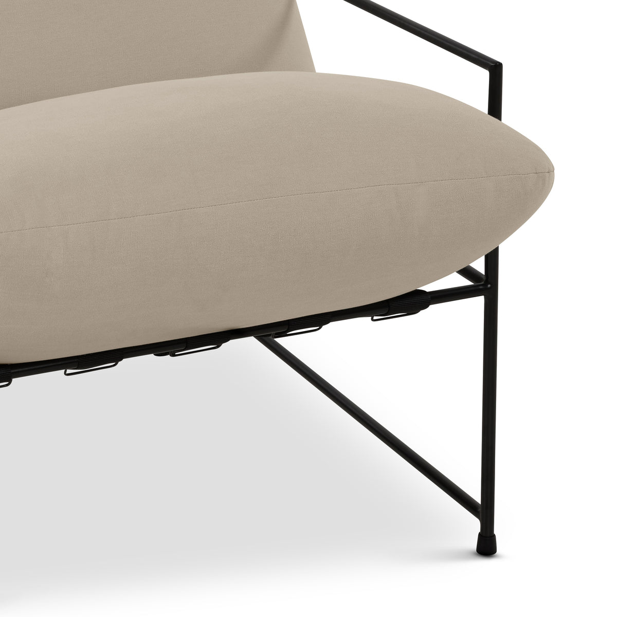 Trent Accent Chair Washed Sand by Urbia - product detail 8