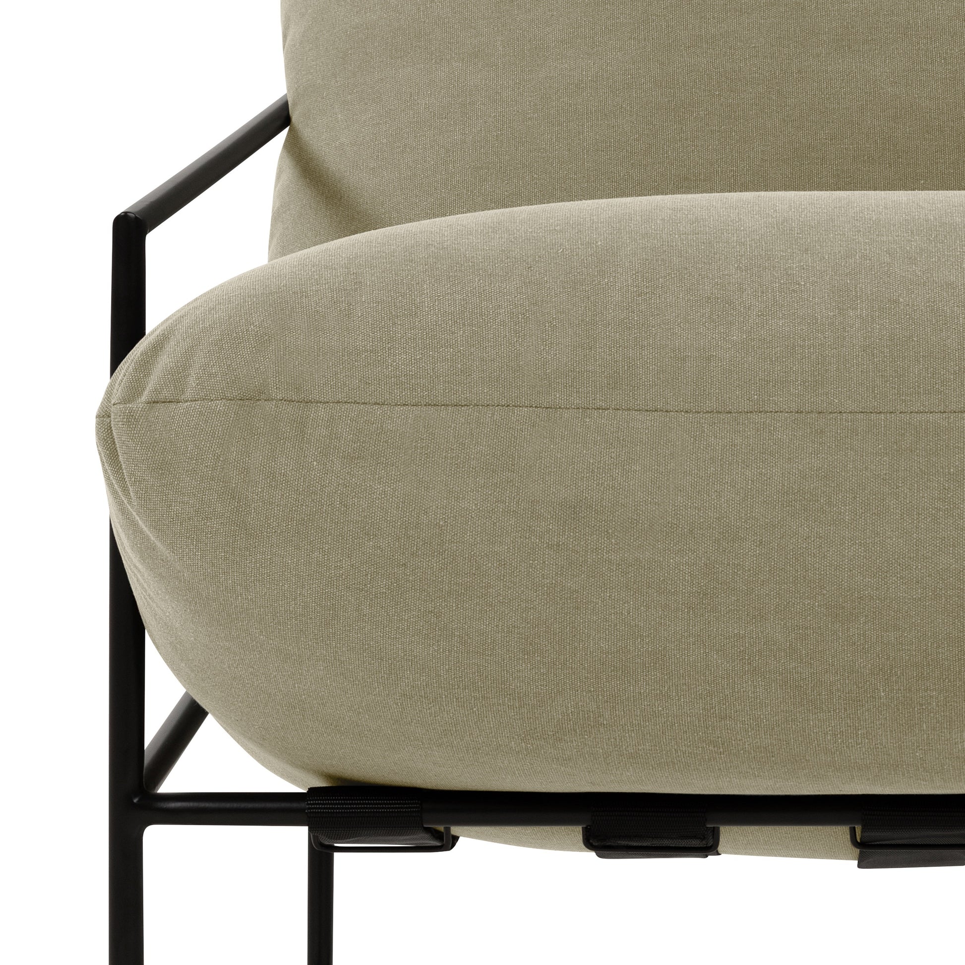 Trent Accent Chair Washed Forest by Urbia - product detail 6