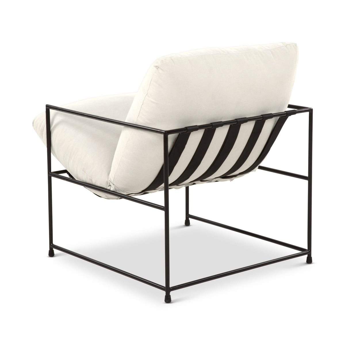 Trent Accent Chair Washed White by Urbia - product detail 4
